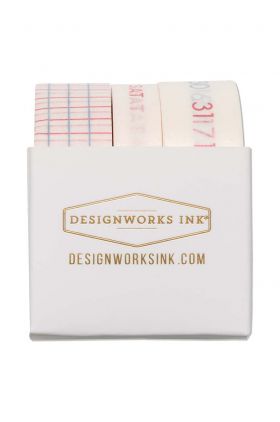 Designworks Ink set de benzi decorative Retro 3-pack