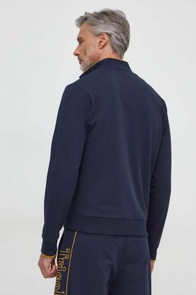 Aeronautica Militare bluza barbati, culoarea albastru marin, cu imprimeu