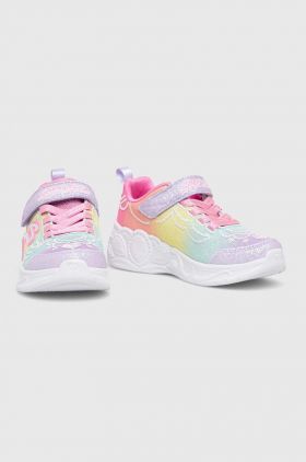 Skechers sneakers pentru copii PRINCESS WISHES culoarea roz