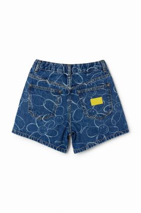 Desigual pantaloni scurti din denim pentru copii modelator