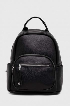 Answear Lab rucsac femei, culoarea negru, mic, neted