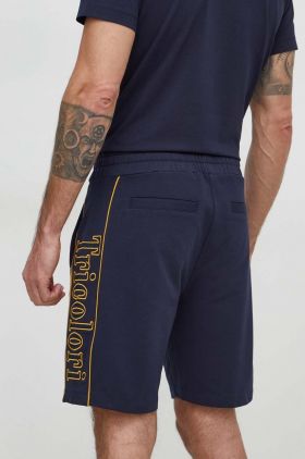 Aeronautica Militare pantaloni scurti barbati, culoarea albastru marin