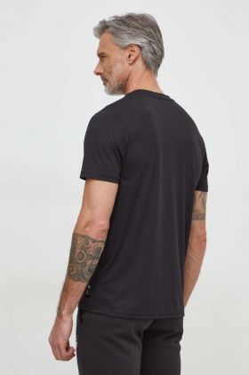 Puma tricou bărbați, culoarea negru, cu imprimeu 624825