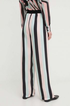 Silvian Heach pantaloni femei, drept, high waist