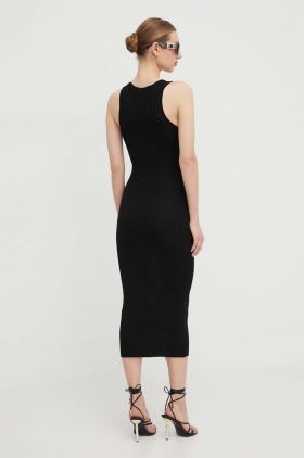 Silvian Heach rochie culoarea negru, maxi, mulata