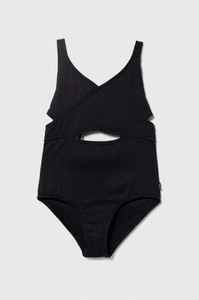 Abercrombie & Fitch costum de baie dintr-o bucată pentru copii culoarea negru