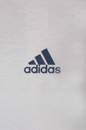 adidas set de bumbac pentru copii culoarea alb