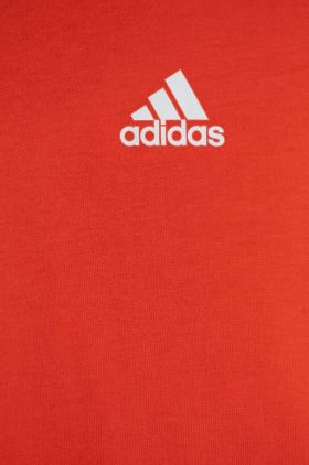 adidas set de bumbac pentru copii culoarea rosu