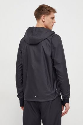 adidas Performance windbreaker culoarea negru, de tranziție IK4986