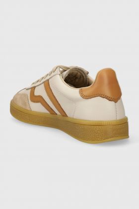 Gant sneakers din piele Cuzima culoarea bej, 28533549.G111