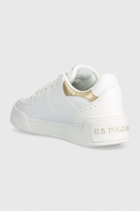 U.S. Polo Assn. sneakers NOLE culoarea alb, NOLE001W 4YN1