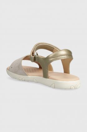 Geox sandale copii SANDAL HAITI culoarea bej