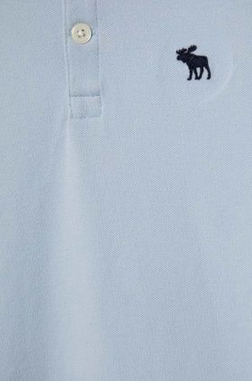 Abercrombie & Fitch tricou polo copii neted