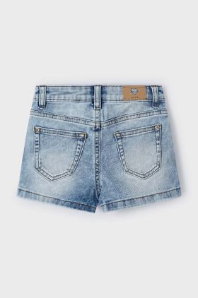 Mayoral pantaloni scurti din denim pentru copii neted