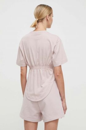 adidas by Stella McCartney tricou femei, culoarea roz IN3657