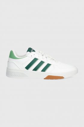 adidas sneakers COURTBEAT culoarea alb ID0502