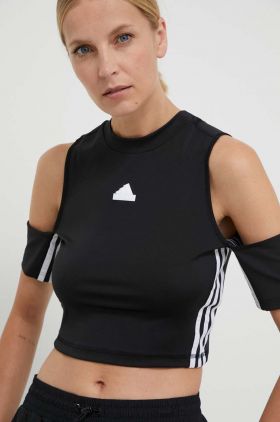 adidas tricou femei, culoarea negru IN1824