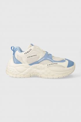 Armani Exchange sneakers culoarea bej, XDX120 XV708 T801