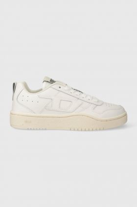 Diesel sneakers din piele S-Ukiyo V2 Low culoarea alb, Y03362-P5576-T1015