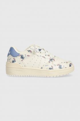 Geox sneakers pentru copii x Disney culoarea bej