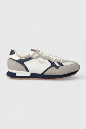 Pepe Jeans sneakers PMS40004 culoarea gri, BRIT RETRO M