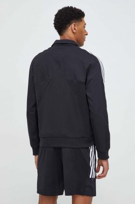 adidas bluză TIRO bărbați, culoarea negru, cu imprimeu  IP3780