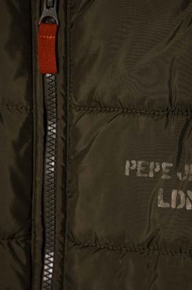 Pepe Jeans vesta copii CAID culoarea verde