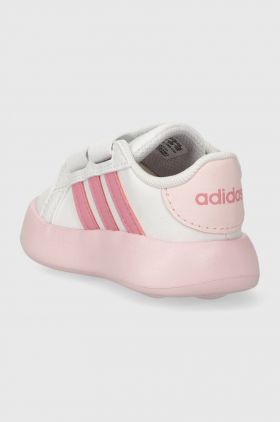 adidas sneakers pentru copii GRAND COURT 2.0 CF I culoarea roz