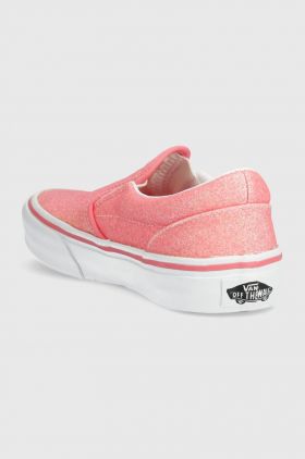 Vans tenisi copii UY Classic Slip-On culoarea roz