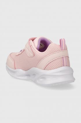 Skechers sneakers pentru copii SKECHERS SOLA GLOW culoarea roz