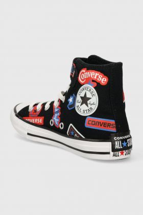 Converse tenisi copii culoarea negru