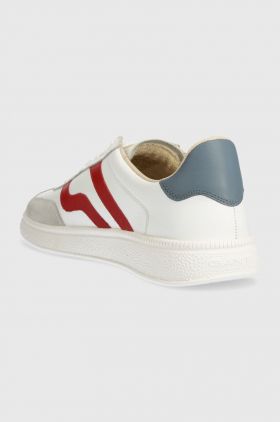 Gant sneakers din piele Cuzmo culoarea alb, 28631482.G238