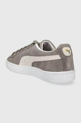 Puma sneakers din piele întoarsă Suede Classic XXI culoarea gri 374915.07 374915