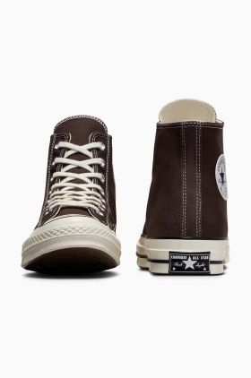 Converse teniși Chuck 70 culoarea maro, A08137C