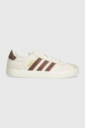 adidas sneakers din piele intoarsă COURT culoarea bej ID9084