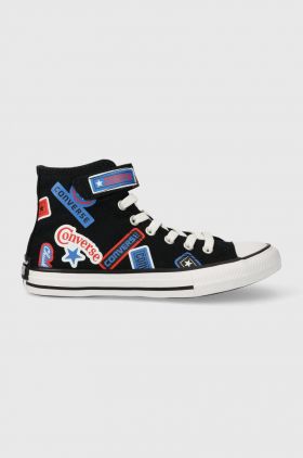 Converse tenisi copii culoarea negru