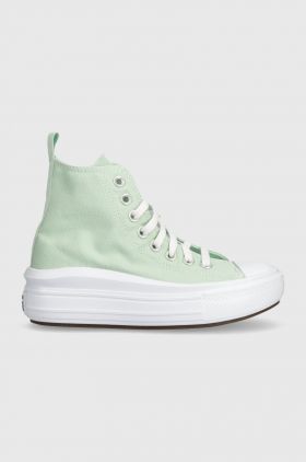 Converse tenisi copii culoarea verde