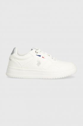 U.S. Polo Assn. sneakers KOSMO culoarea alb, KOSMO002W 4Y2