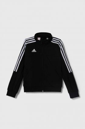 adidas bluza copii culoarea negru, cu imprimeu