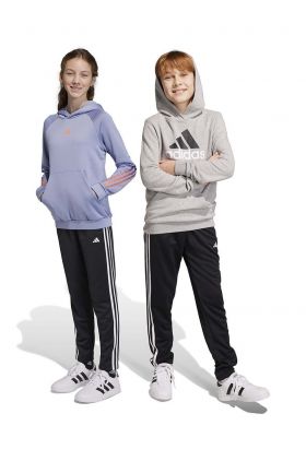 adidas pantaloni de trening pentru copii culoarea negru, cu imprimeu