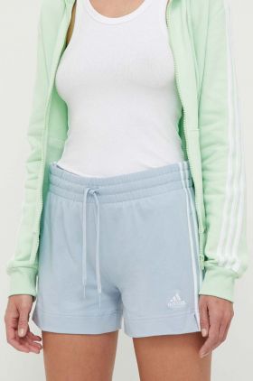 adidas pantaloni scurți femei, cu imprimeu, high waist  IR7460