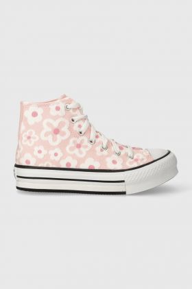 Converse tenisi copii culoarea roz