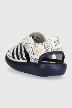 adidas sandale copii WATER SANDAL YJ I x Star Wars culoarea alb