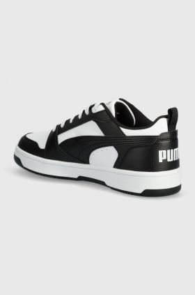 Puma sneakers Rebound v6 Low culoarea alb 392328