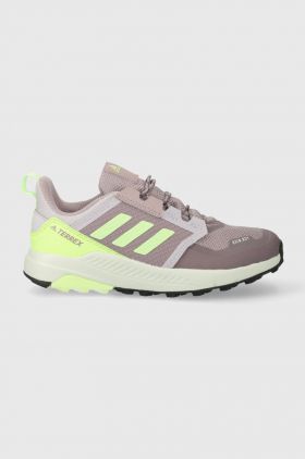 adidas TERREX pantofi copii TERREX TRAILMAKER R.RDY K culoarea violet