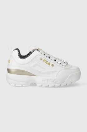 Fila sneakers DISRUPTOR culoarea alb