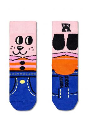 Happy Socks sosete copii Kids Doggo Sock