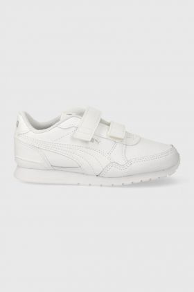 Puma sneakers pentru copii ST Runner v3 L V PS culoarea alb