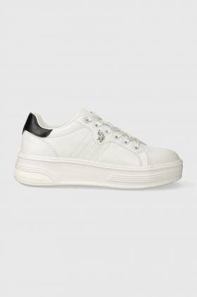 U.S. Polo Assn. sneakers ASUKA culoarea alb, ASUKA001W 4L1