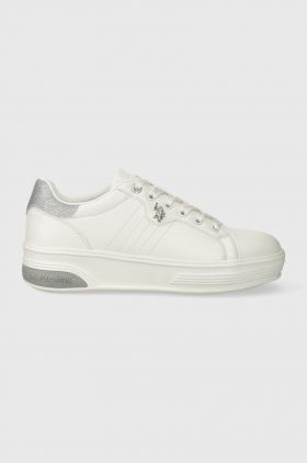 U.S. Polo Assn. sneakers ASUKA culoarea alb, ASUKA001W 4LY1